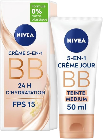 Nivea BB Crème 5-en-1 Hydratation 24h