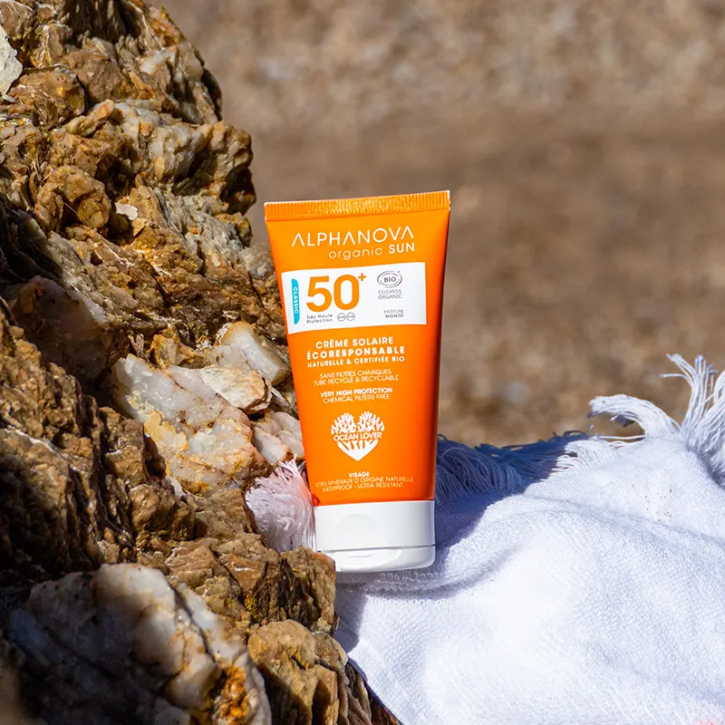 Alphanova – Crème solaire SPF 50+ Bio