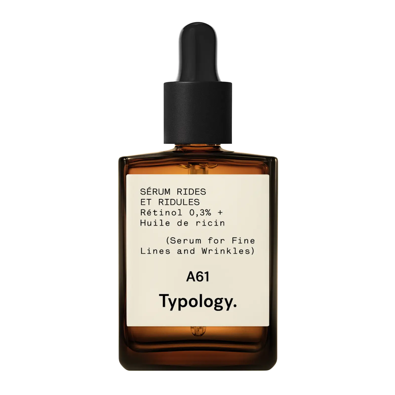 Typology Sérum Rétinol 0,3% + huile de ricin