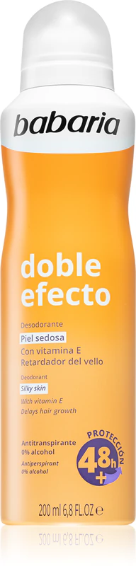 Babaria Double Effect produit ralentisseur de repousse des poils