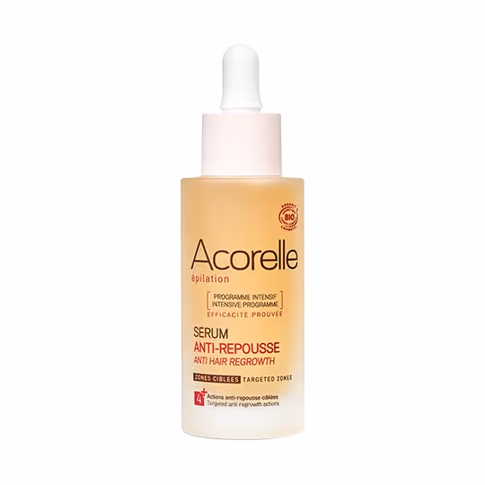 Acorelle Sérum Cure Anti-Repousse bio visage et corps