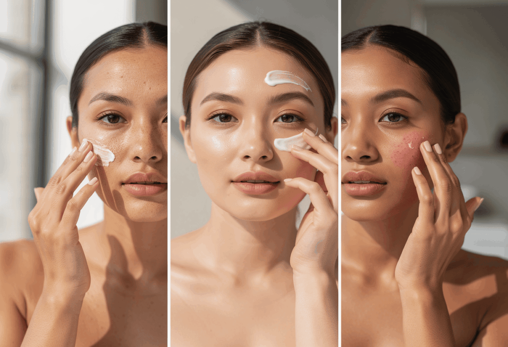 Adapter l’application selon son type de peau