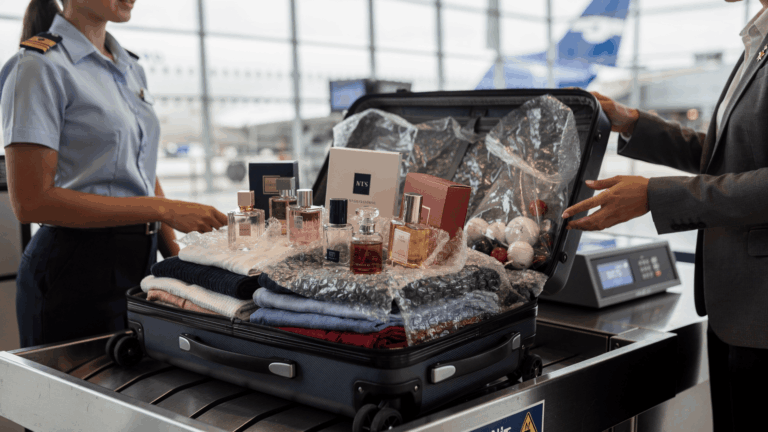 Combien de parfum peut-on ramener en avion en soute ?