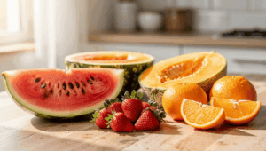 Les fruits les plus riches en eau