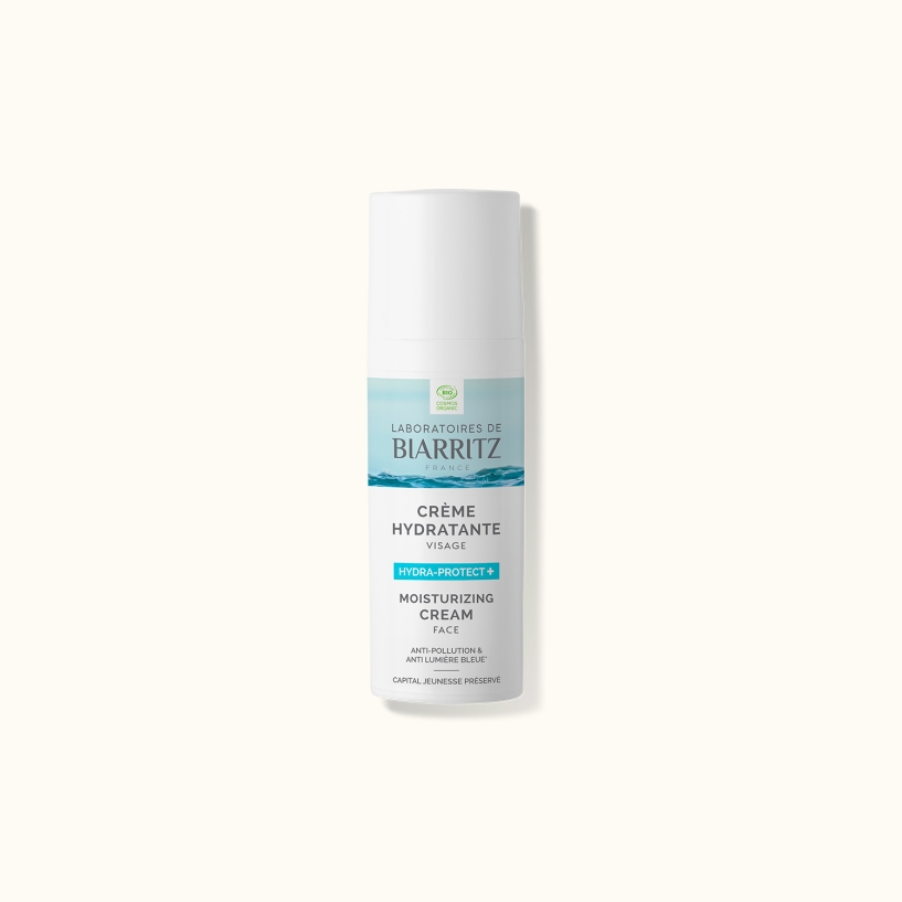 Laboratoires de Biarritz Hydra-protect+ Crème Hydratante Visage Bio