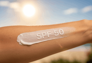 indice 50 pour une crème solaire