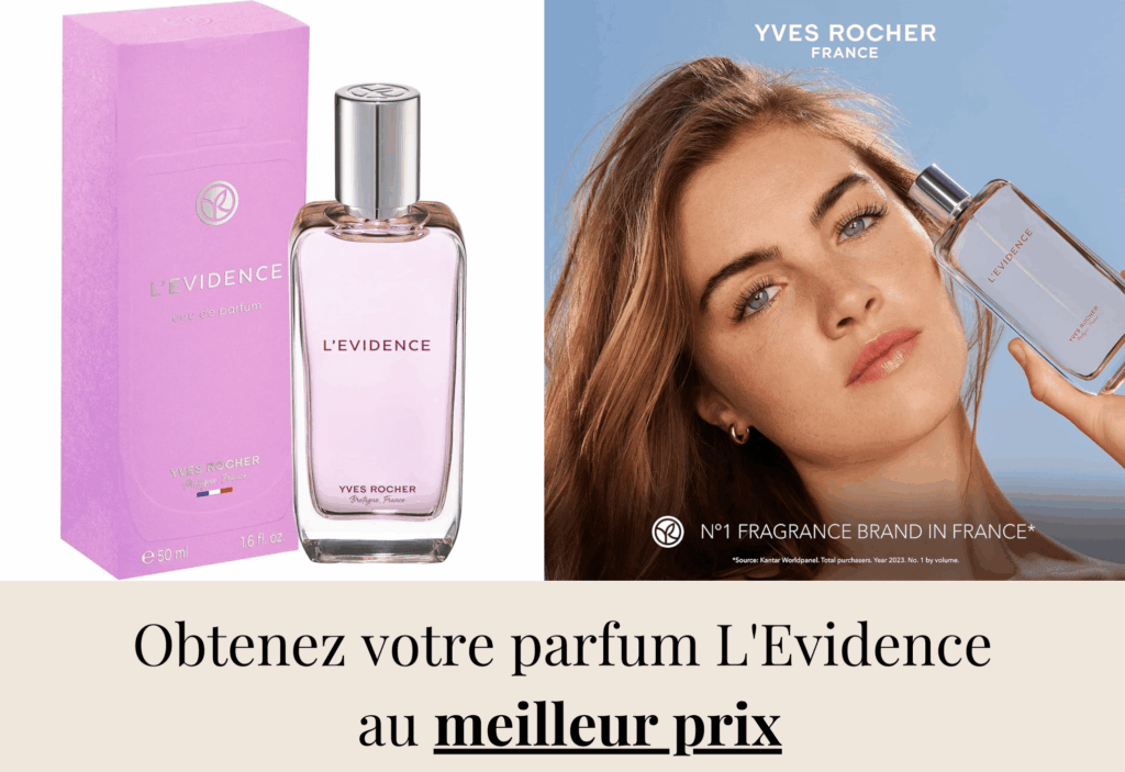 meilleur parfum l'evidence yves rocher