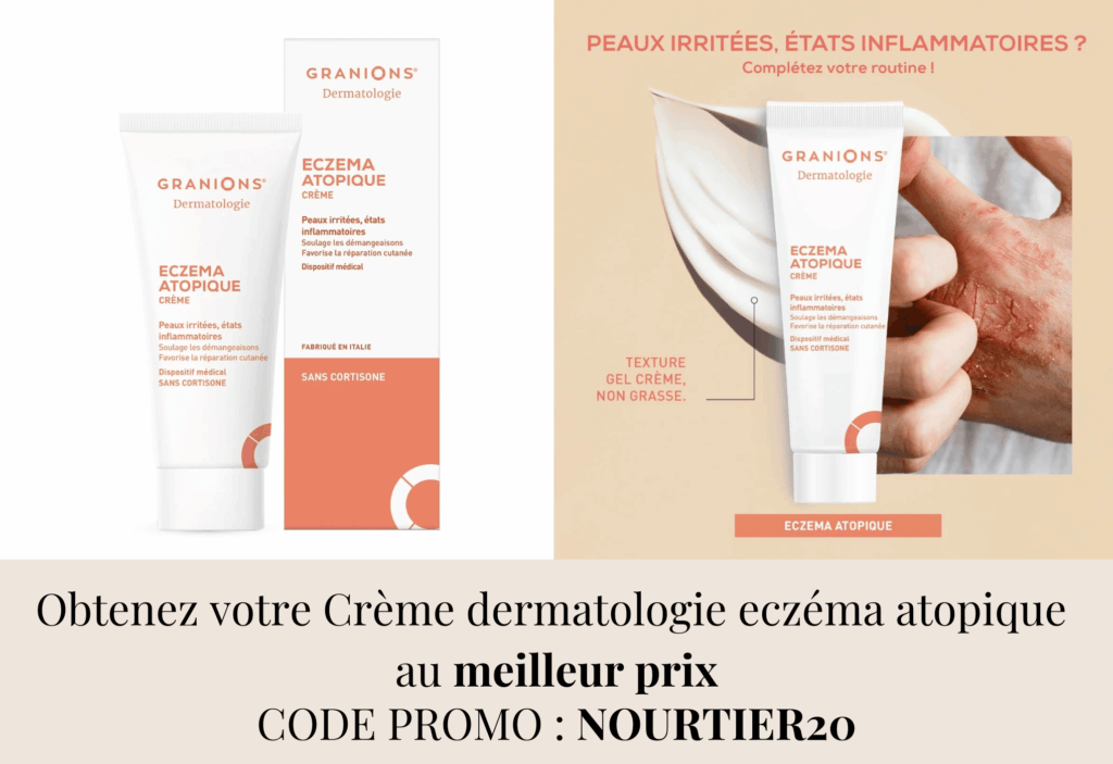 meilleure crème dermatologie eczéma atopique granions