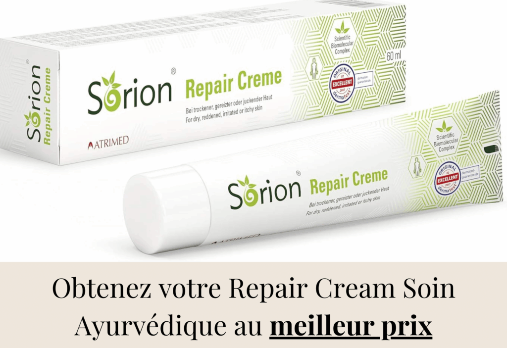 meilleure repair cream soin ayurvédique sorion