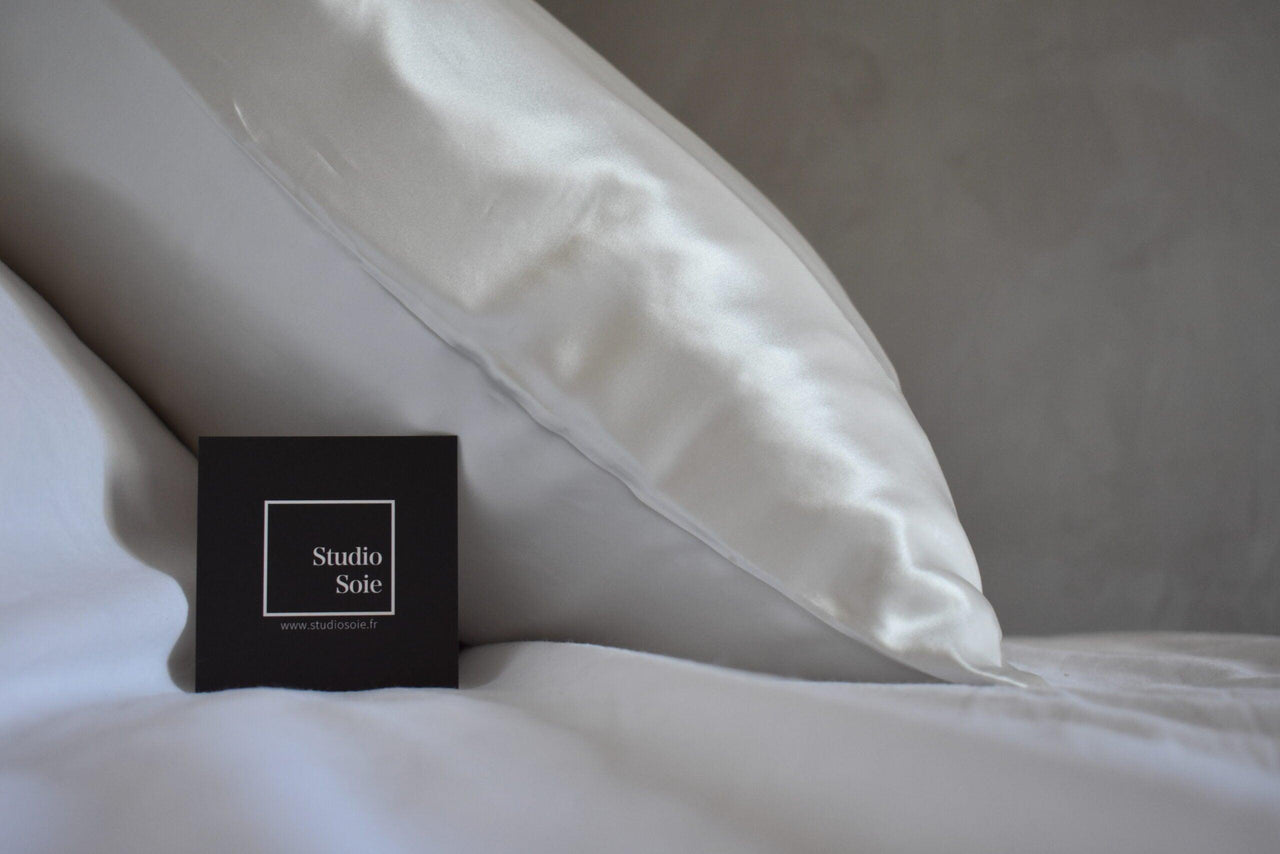 Studio Soie – Taie en soie naturelle