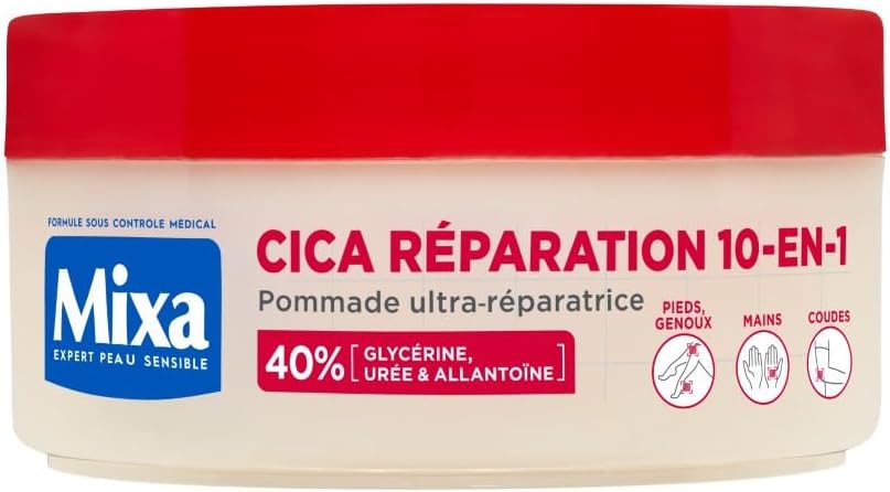 Mixa pommade ultra-réparatrice cica réparation 10-en-1 150ml