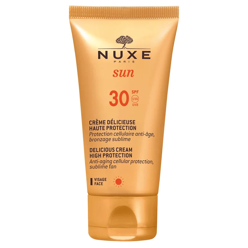 Nuxe crème solaire fondante SPF30 visage 50ml