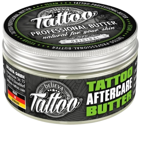 Believa Tattoo Professional Butter crème soin tatouage vegan 100ml