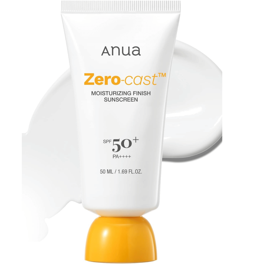 Anua Zero-Cast Moisturizing Sunscreen SPF50 PA++++ 50ml