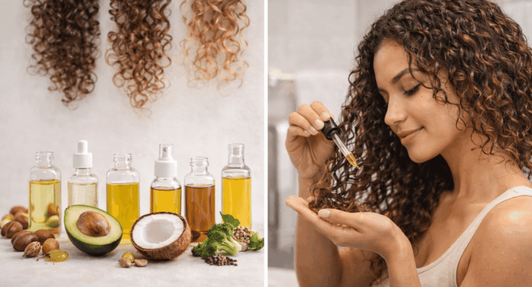 Quelle huile pour cheveux bouclés ?