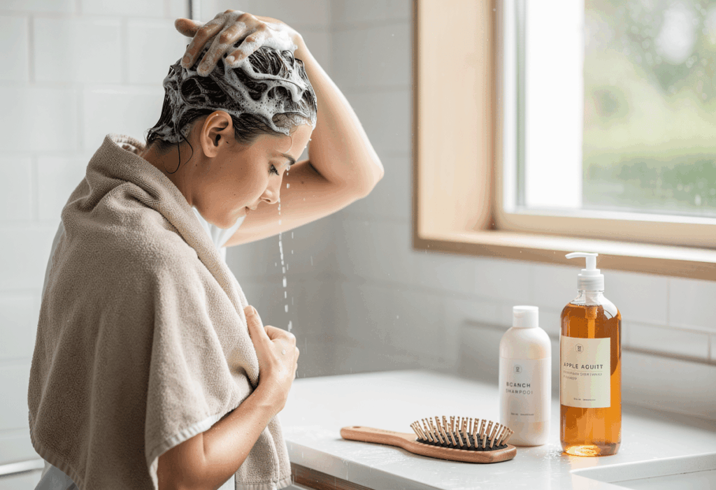 Les gestes qui changent autant que le shampoing