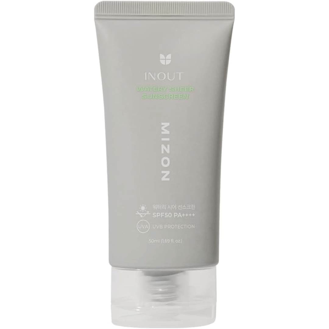 MIZON Inout Watery Sheer Sunscreen SPF50 PA++++ 50ml vegan