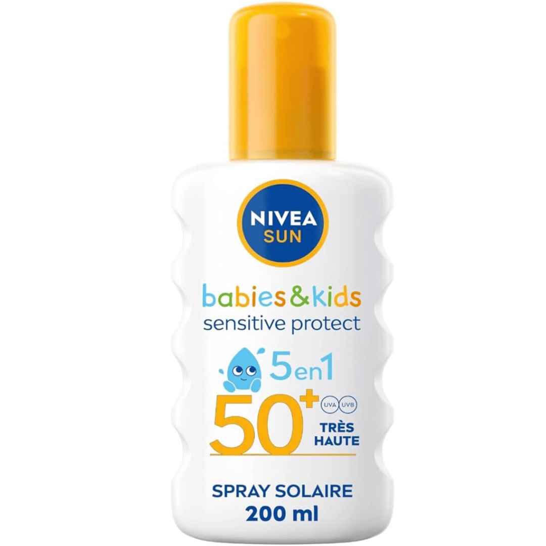 Nivea Sun Kids spray solaire Protect Play Sensitive SPF50+ 200ml