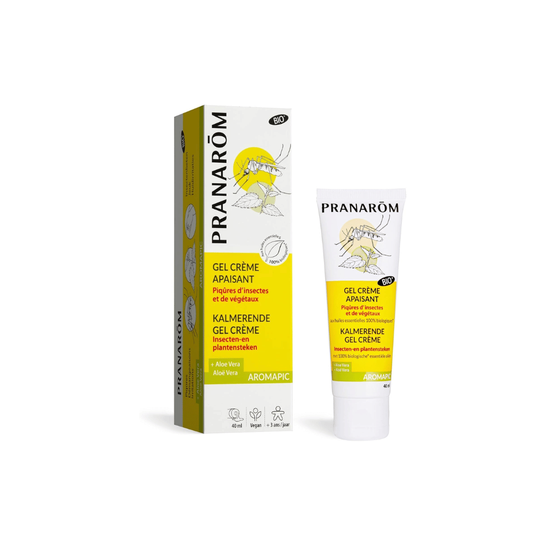 Pranarôm Aromapic gel crème apaisant piqûres insectes bio 40ml