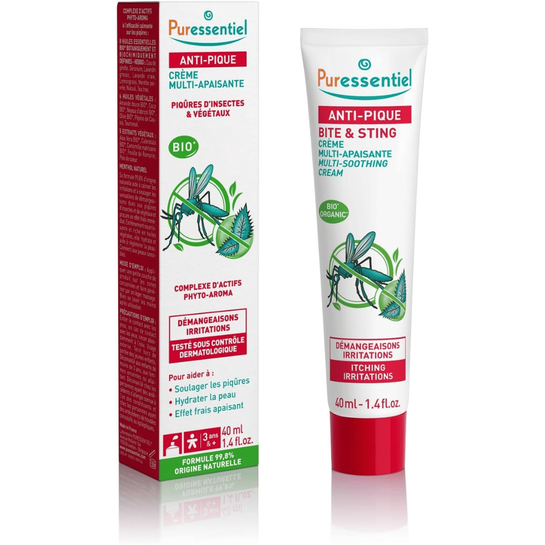 Puressentiel Anti-Pique crème multi-apaisante piqûres insectes 40ml