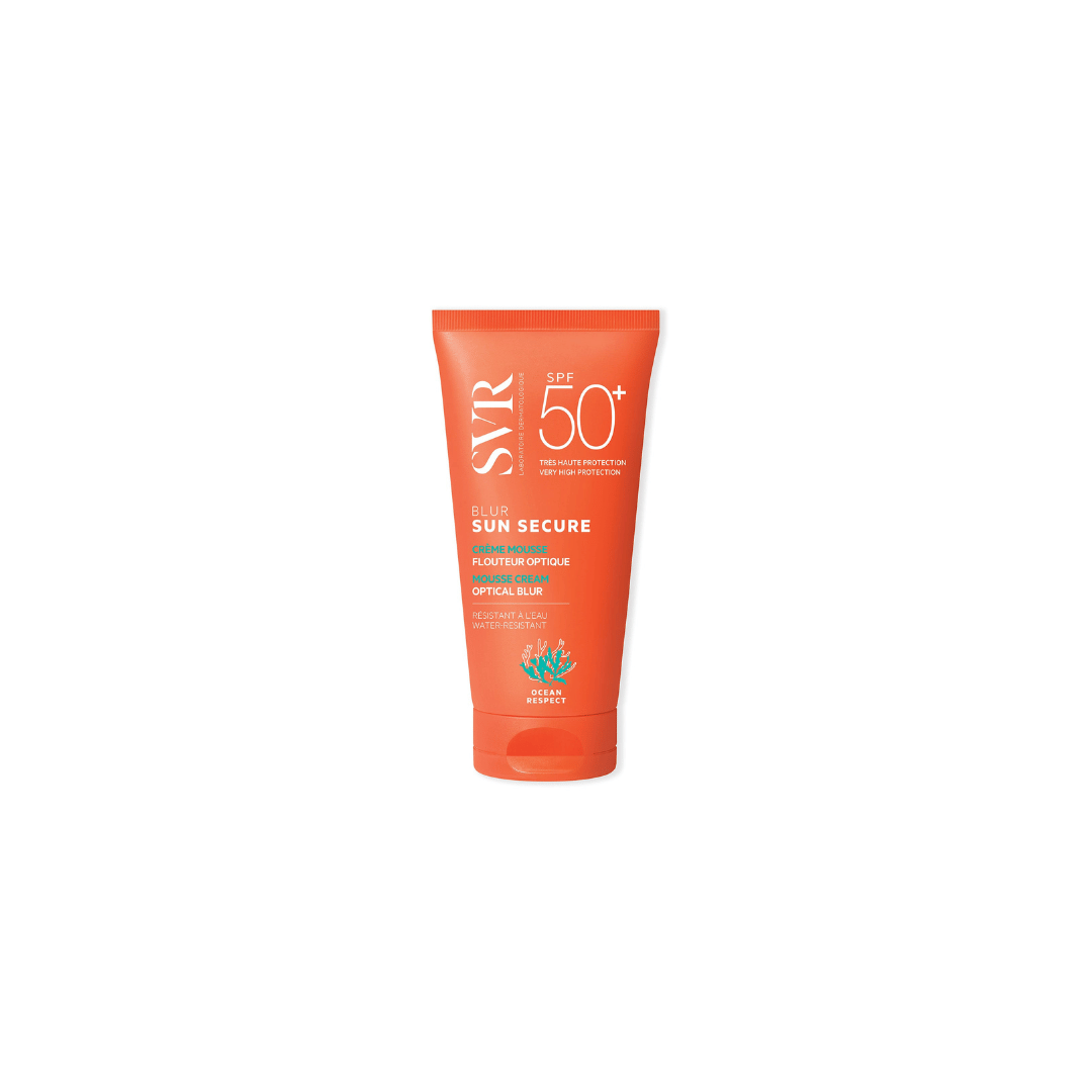 SVR Sun Secure Blur mousse SPF50+ anti-taches flouteur