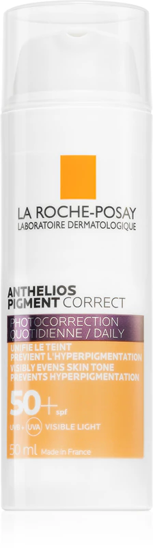 La Roche-Posay Anthelios Pigment Correct SPF50+ crème anti-taches non teintée