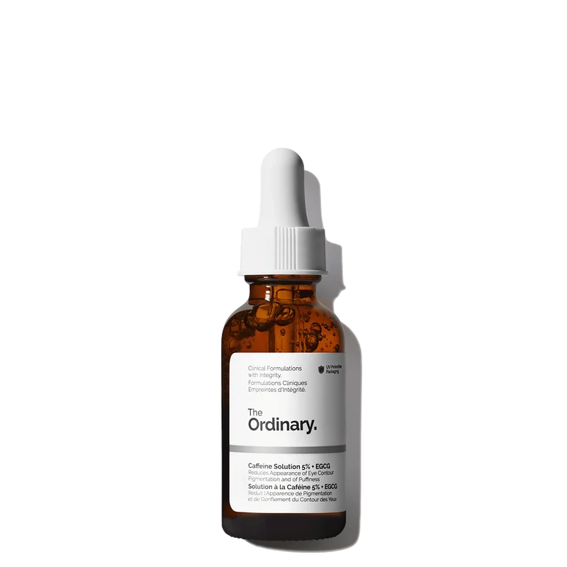 The Ordinary Solution à la Caféine 5% EGCG sérum contour des yeux