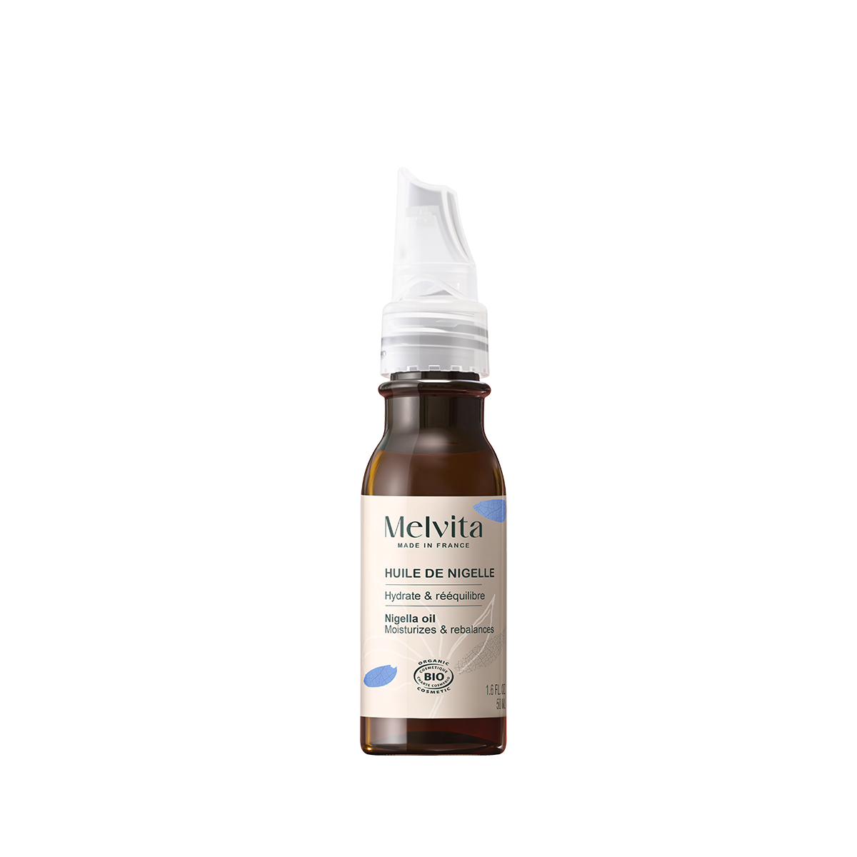 Melvita huile de nigelle bio Ecocert purifiante peaux mixtes grasses