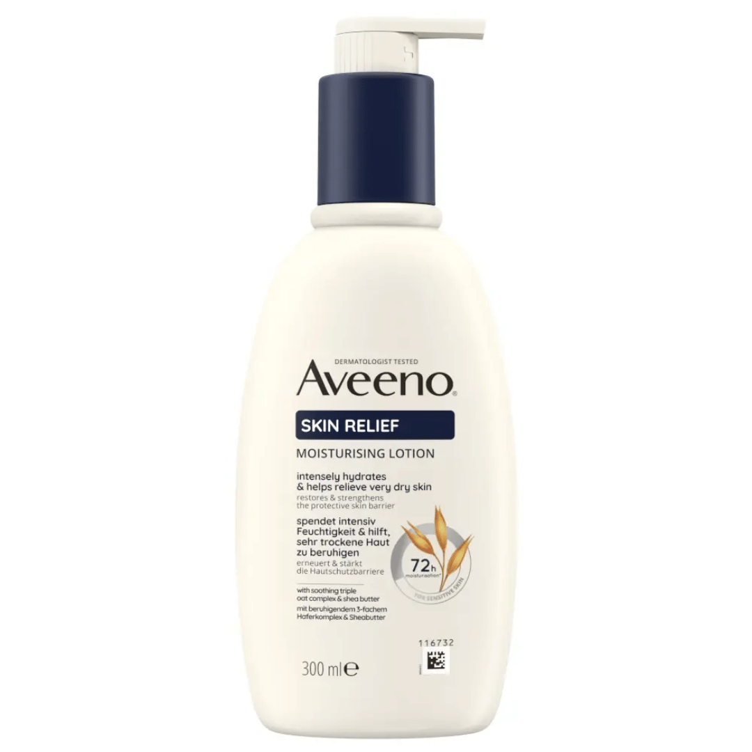 Aveeno Skin Relief Body Lotion triple avoine beurre de karité peau très sèche