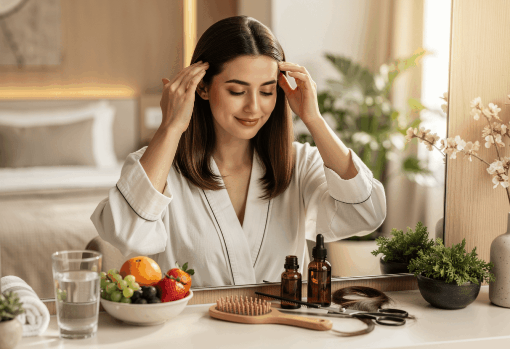 Ce qui influence vraiment la pousse des cheveux