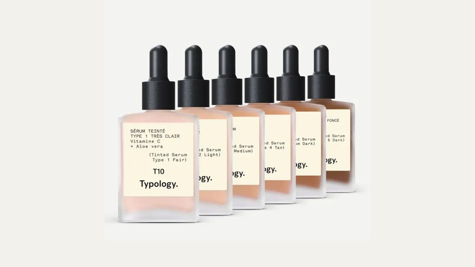 Sérum teinté T10 Typology Vitamine C + Aloe vera