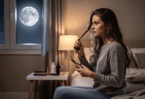 Couper en pleine lune fait t'il pousser les cheveux plus vite