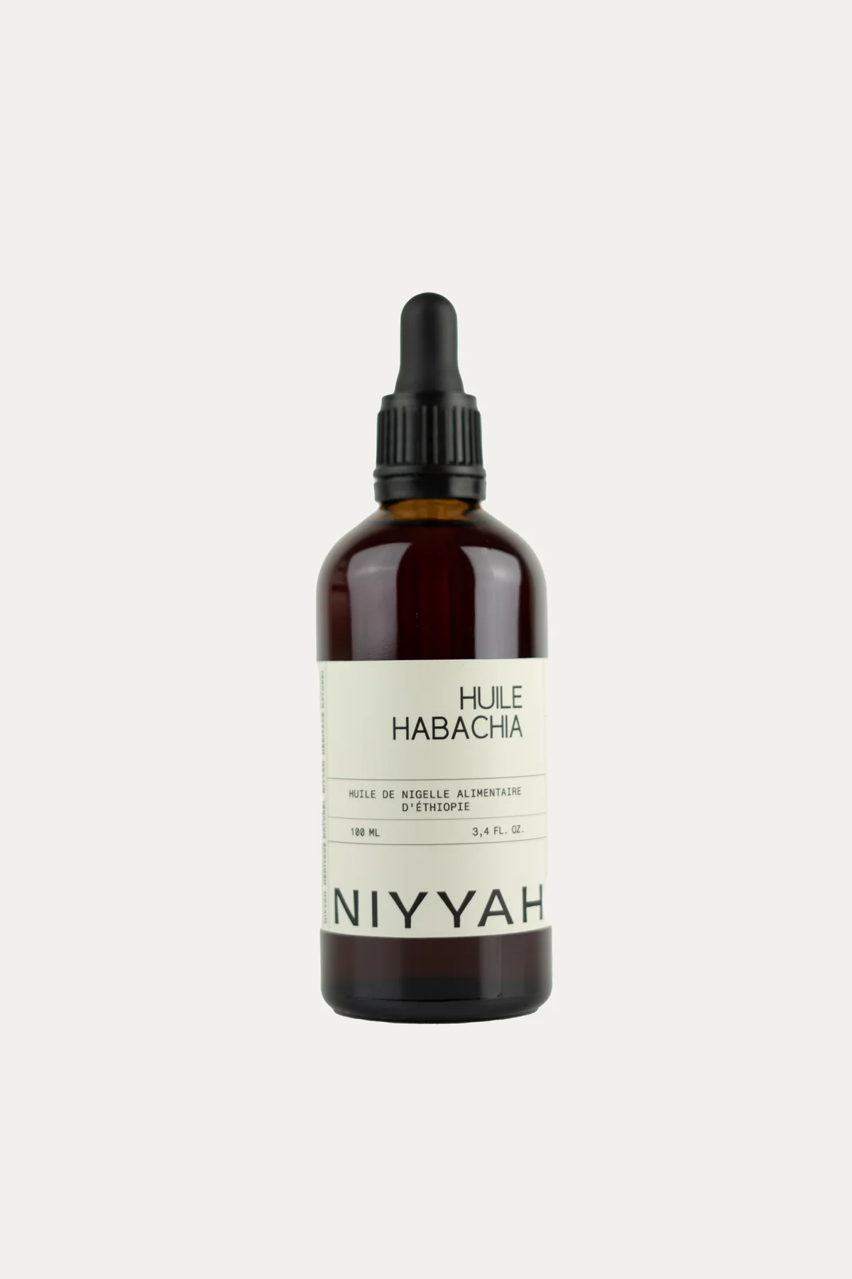 Niyyah huile de nigelle Habachia Éthiopie pure pressée froid thymoquinone