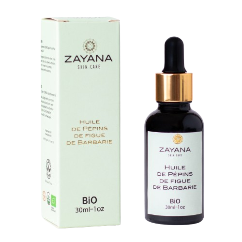 Zayana Oil huile pépins figue de barbarie bio pressée froid anti-vergetures grossesse