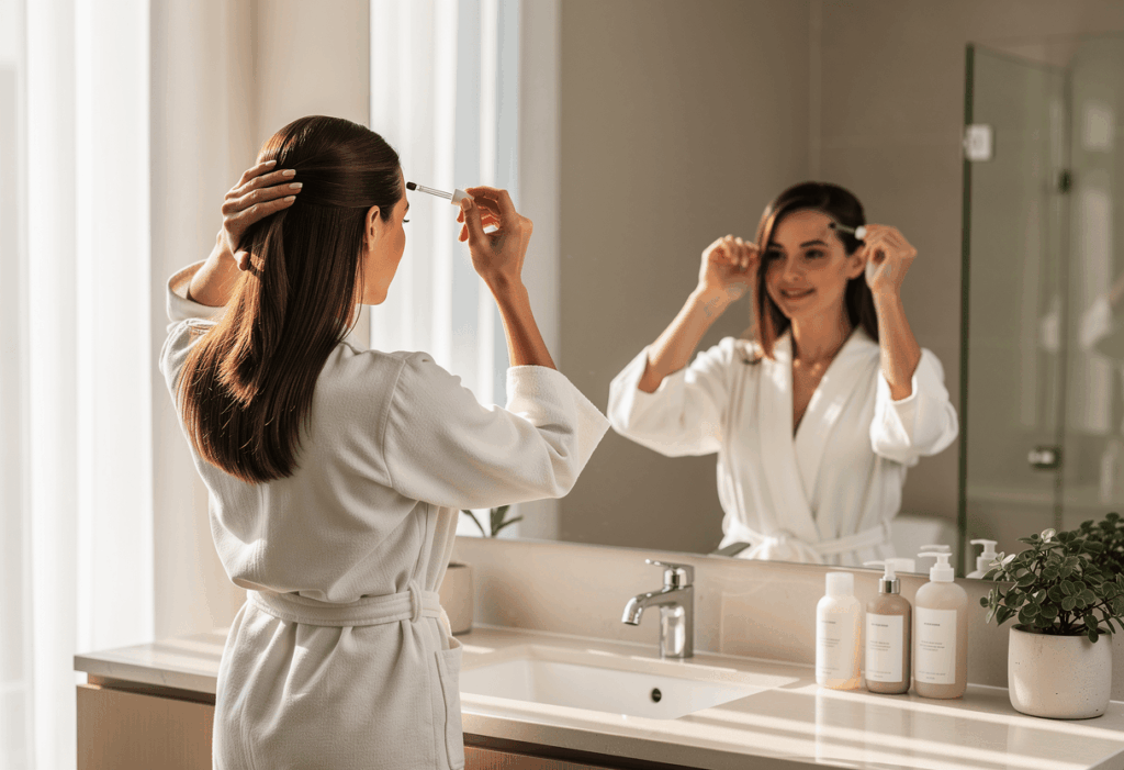 'Un sérum pousse peut résoudre tous les problèmes de chute' - faux