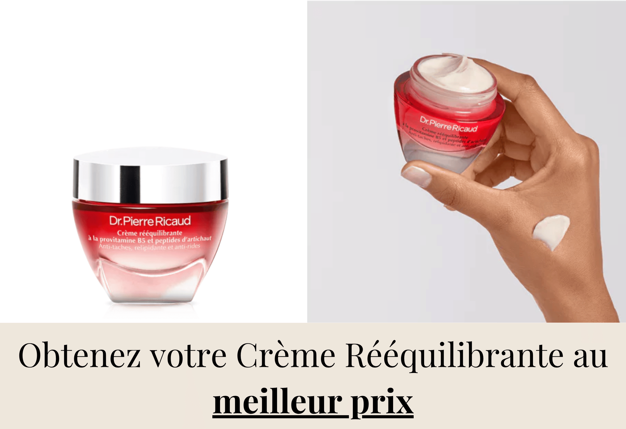 Dr Pierre Ricaud Crème Rééquilibrante Ménopause - coup de cœur