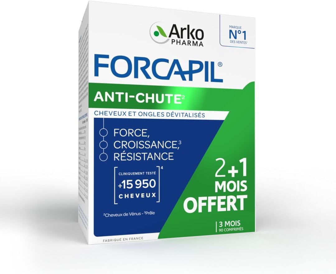 Forcapil Anti-chute Arkopharma 90 comprimés