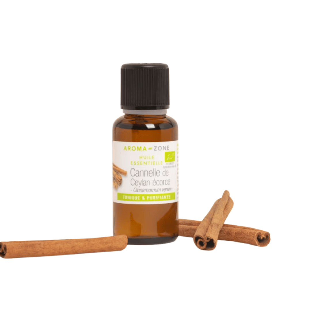 Huile essentielle de Cannelle de Ceylan écorce Bio Aroma-Zone