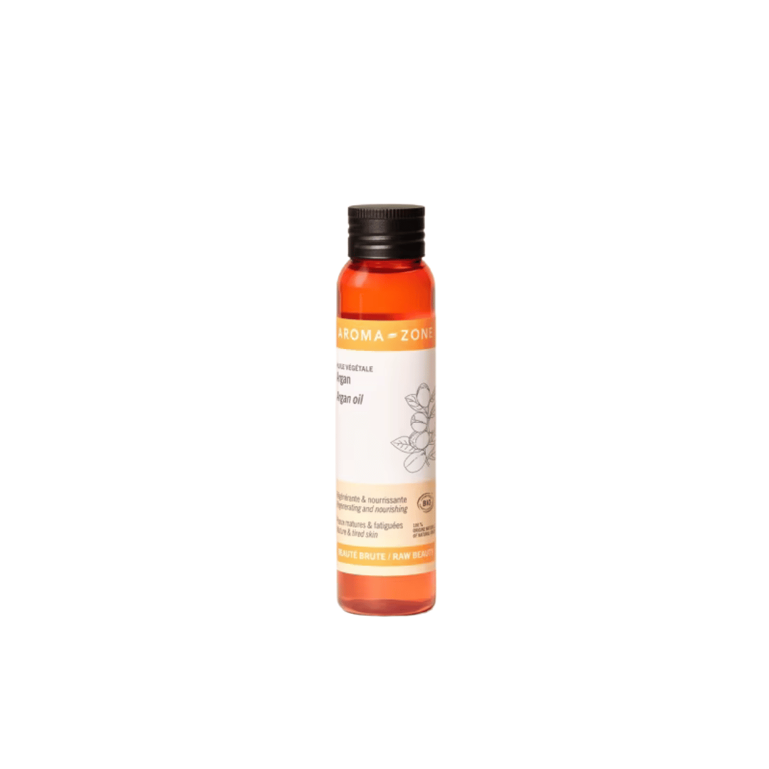 Aroma-Zone huile d'argan BIO vierge pressée froid Maroc visage cheveux
