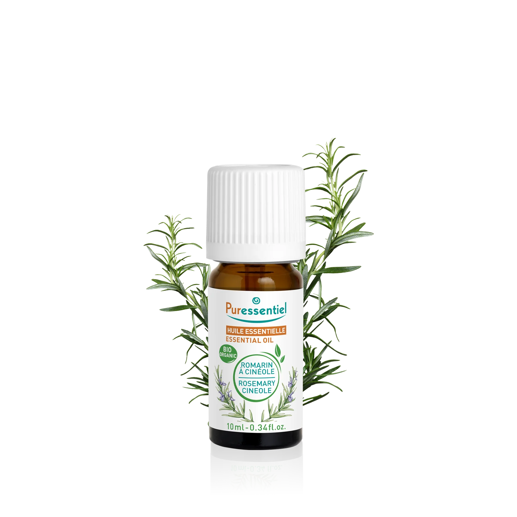Puressentiel huile essentielle romarin à cinéole BIO HEBBD pharmacie