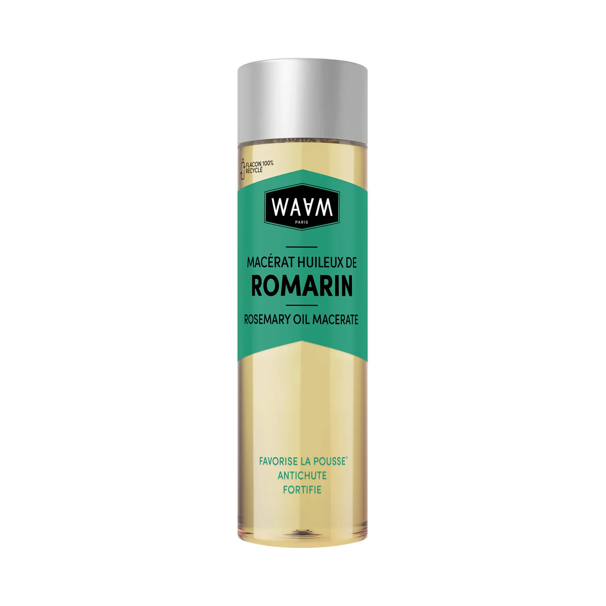 WAAM Cosmetics macérat huileux romarin 100ml clean beauty cheveux pousse