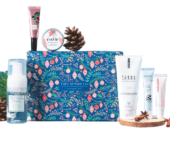 Box beauté Prescription Lab mensuelle avec magazine Le Prescripteur