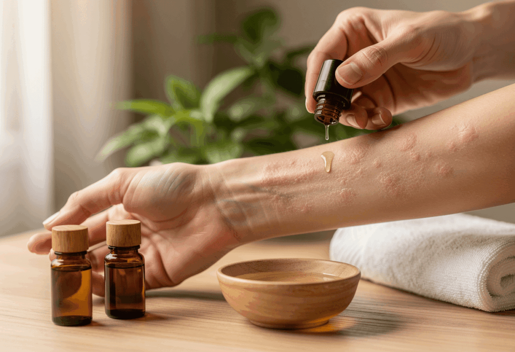 Quelle est la meilleure huile essentielle pour l’eczéma ?