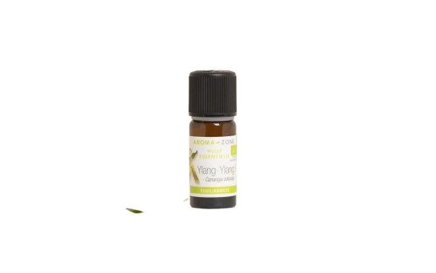Aroma-Zone Ylang-Ylang III bio huile essentielle cheveux brillance sébum