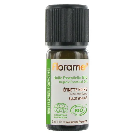 Florame Épinette Noire bio huile essentielle tonus mental fatigue intellectuelle
