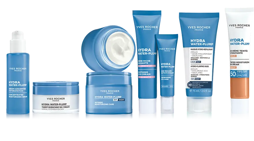 Yves Rocher Hydra Végétal gamme hydratante à l'Edulis