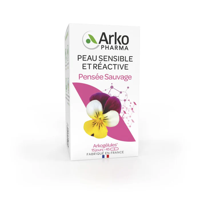 Arkopharma Arkogélules Pensée Sauvage Bio acné imperfections dépuratif