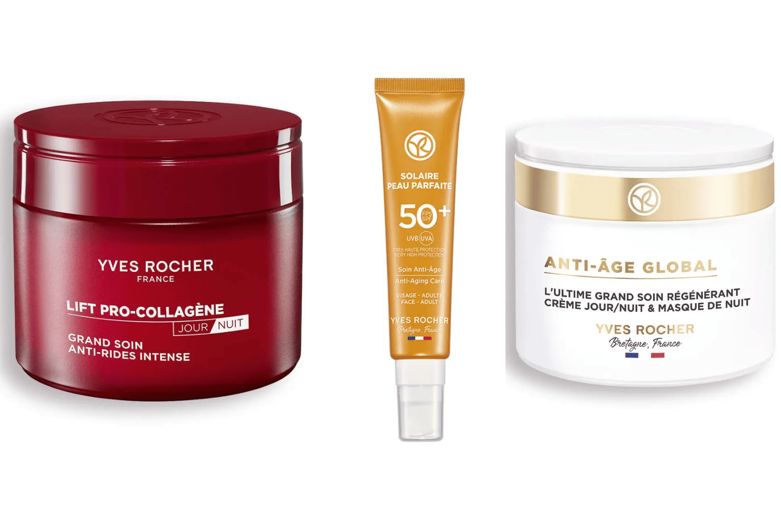 Yves Rocher Crème Anti-Rides Repulpante Jour Lift Pro-Collagène