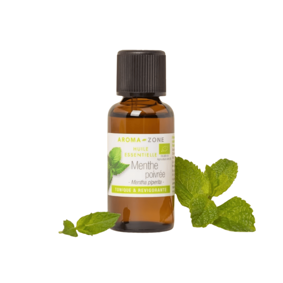 Aroma-Zone Menthe Poivrée bio huile essentielle concentration vigilance