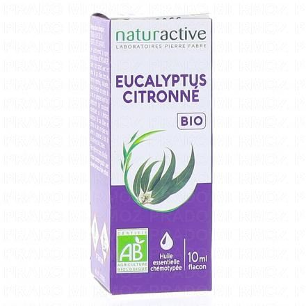 Naturactive Eucalyptus Citronné bio huile essentielle céphalée anti-inflammatoire